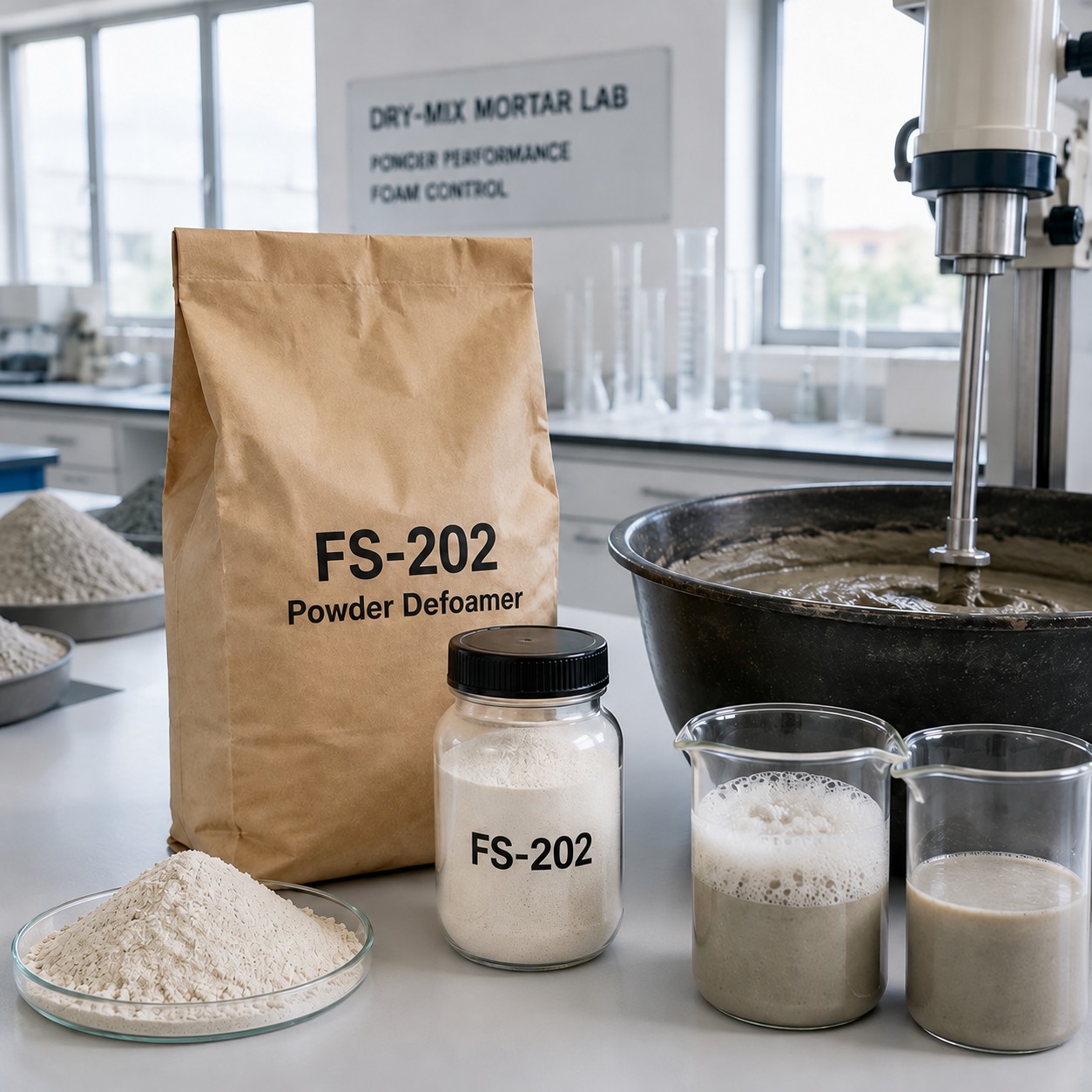 Powder defoamer